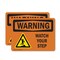 Signmission 3.5 in Height, 5 in Width, Vinyl Decal, Rectangle OS-2PACK-WS-D-35-L-12945 - alternate 1